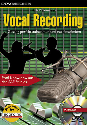 Buchcover Vocal Recording | Ulli Pallemanns | EAN 9783937841953 | ISBN 3-937841-95-4 | ISBN 978-3-937841-95-3