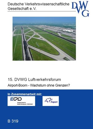 Buchcover Airport-Boom - Wachstum ohne Grenzen?  | EAN 9783937877822 | ISBN 3-937877-82-7 | ISBN 978-3-937877-82-2