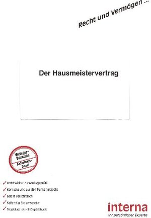 Der Hausmeistervertrag