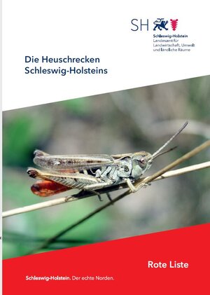 Buchcover Rote Liste Die Heuschrecken Schleswig-Holsteins | Christian Winkler | EAN 9783937937953 | ISBN 3-937937-95-1 | ISBN 978-3-937937-95-3