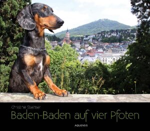 Buchcover Baden-Baden auf vier Pfoten | Christine Steimer | EAN 9783937978543 | ISBN 3-937978-54-2 | ISBN 978-3-937978-54-3