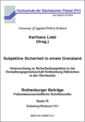 Buchcover Subjektive Sicherheit in einem Grenzland  | EAN 9783938015551 | ISBN 3-938015-55-1 | ISBN 978-3-938015-55-1