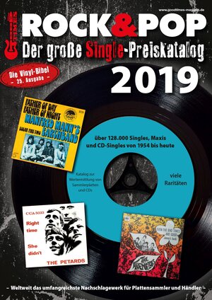 Buchcover Der große Rock & Pop Single Preiskatalog 2019 | Martin Reichold | EAN 9783938155349 | ISBN 3-938155-34-5 | ISBN 978-3-938155-34-9