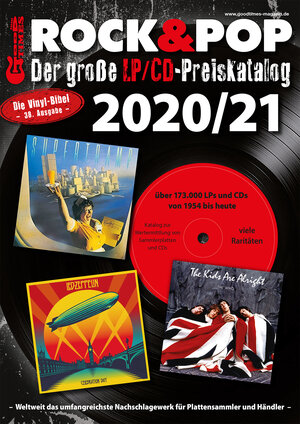 Buchcover Der große Rock & Pop LP/CD Preiskatalog 2020/21 | Martin Reichold | EAN 9783938155356 | ISBN 3-938155-35-3 | ISBN 978-3-938155-35-6