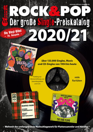 Buchcover Der große Rock & Pop Single Preiskatalog 2020/21 | Martin Reichold | EAN 9783938155363 | ISBN 3-938155-36-1 | ISBN 978-3-938155-36-3