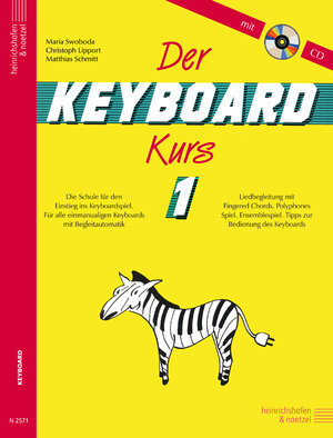 Buchcover Der Keyboard-Kurs. Band 1 mit CD | Maria Swoboda | EAN 9783938202104 | ISBN 3-938202-10-6 | ISBN 978-3-938202-10-4
