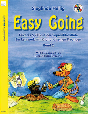Buchcover Easy Going. Leichtes Spiel mit der Sopranblockflöte. Ein Lehrwerk... / Easy Going | Sieglinde Heilig | EAN 9783938202203 | ISBN 3-938202-20-3 | ISBN 978-3-938202-20-3