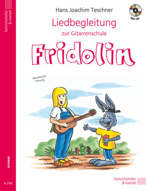Buchcover Fridolin / Liedbegleitung zur Gitarrenschule Fridolin | Hans Joachim Teschner | EAN 9783938202708 | ISBN 3-938202-70-X | ISBN 978-3-938202-70-8