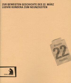 Buchcover Zur bewegten Geschichte des 22. März | Volker Braun | EAN 9783938375372 | ISBN 3-938375-37-X | ISBN 978-3-938375-37-2