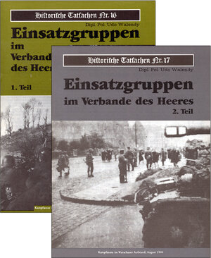 Buchcover Einsatzgruppen im Verbande des Heeres | Udo Walendy | EAN 9783938392690 | ISBN 3-938392-69-X | ISBN 978-3-938392-69-0