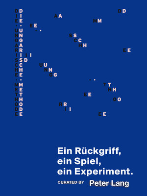 Buchcover Die Ungarische Methode | Peter Lang | EAN 9783938457160 | ISBN 3-938457-16-3 | ISBN 978-3-938457-16-0