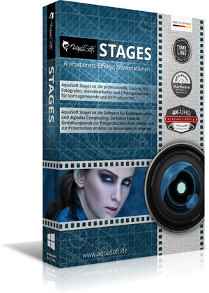 Buchcover AquaSoft Stages | EAN 9783938592373 | ISBN 3-938592-37-0 | ISBN 978-3-938592-37-3