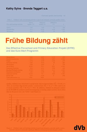 Buchcover Frühe Bildung zählt | Kathy Sylva | EAN 9783938620182 | ISBN 3-938620-18-8 | ISBN 978-3-938620-18-2
