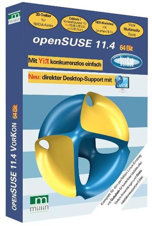 Buchcover openSUSE 11.4 64 Bit | EAN 9783938626214 | ISBN 3-938626-21-6 | ISBN 978-3-938626-21-4