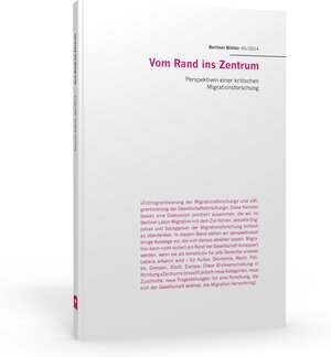 Buchcover Vom Rand ins Zentrum  | EAN 9783938714317 | ISBN 3-938714-31-X | ISBN 978-3-938714-31-7
