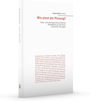 Buchcover Wie plant die Planung?  | EAN 9783938714478 | ISBN 3-938714-47-6 | ISBN 978-3-938714-47-8