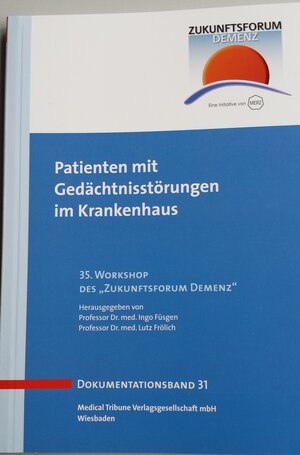 Buchcover Patienten mit Gedächtnisstörungen im Krankenhaus - Band 31  | EAN 9783938748343 | ISBN 3-938748-34-6 | ISBN 978-3-938748-34-3