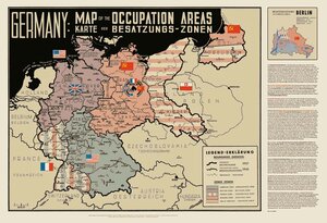 Buchcover Occupation Map von 1951 (gefaltet) Map of the Occupation Areas - Karte der Besatzungszonen)  | EAN 9783938753200 | ISBN 3-938753-20-X | ISBN 978-3-938753-20-0