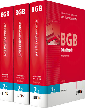Buchcover juris Praxiskommentar BGB Gesamtausgabe / Schuldrecht  | EAN 9783938756706 | ISBN 3-938756-70-5 | ISBN 978-3-938756-70-6