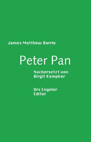 Buchcover Peter Pan | James M Barrie | EAN 9783938767290 | ISBN 3-938767-29-4 | ISBN 978-3-938767-29-0
