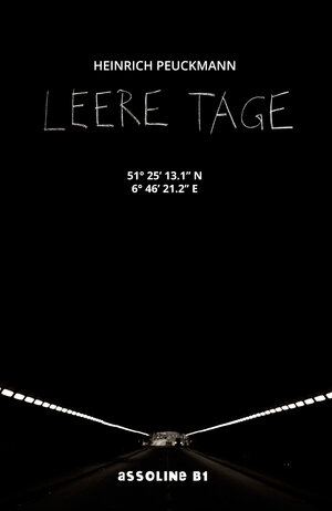 Buchcover Leere Tage | Heinrich Peuckmann | EAN 9783938834701 | ISBN 3-938834-70-6 | ISBN 978-3-938834-70-1