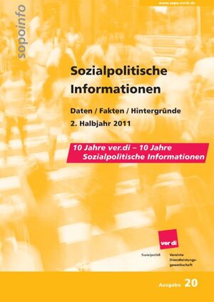 Buchcover Sozialpolitische Informationen 2. Halbjahr 2011  | EAN 9783938865507 | ISBN 3-938865-50-4 | ISBN 978-3-938865-50-7