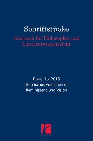 Buchcover Historisches Verstehen als Reminiszenz und Vision  | EAN 9783938880692 | ISBN 3-938880-69-4 | ISBN 978-3-938880-69-2