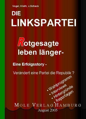 Buchcover Die Linkspartei | H J Vogel | EAN 9783938959008 | ISBN 3-938959-00-2 | ISBN 978-3-938959-00-8