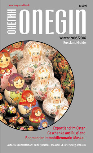 Buchcover Onegin - Russland Guide | André Bassow | EAN 9783938971000 | ISBN 3-938971-00-2 | ISBN 978-3-938971-00-0