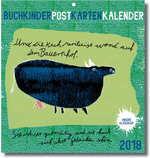 Buchcover Buchkinder-Postkartenkalender 2018  | EAN 9783938985267 | ISBN 3-938985-26-7 | ISBN 978-3-938985-26-7
