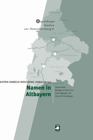 Buchcover Namen in Altbayern  | EAN 9783939112075 | ISBN 3-939112-07-0 | ISBN 978-3-939112-07-5
