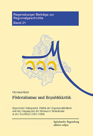 Buchcover Föderalismus und Republikkritik | Christian Rank | EAN 9783939112952 | ISBN 3-939112-95-X | ISBN 978-3-939112-95-2