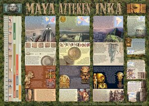 Buchcover Maya, Azteken und Inka (Bildungsposter 70x50cm) | Dietwald Doblies | EAN 9783939194415 | ISBN 3-939194-41-7 | ISBN 978-3-939194-41-5