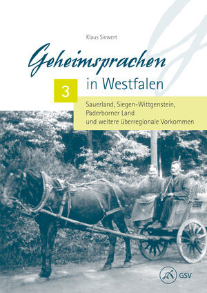 Buchcover Geheimsprachen in Westfalen Band 3 | Klaus Siewert | EAN 9783939211181 | ISBN 3-939211-18-4 | ISBN 978-3-939211-18-1