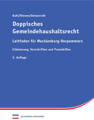 Buchcover Doppisches Gemeindehaushaltsrecht Leitfaden Mecklenburg-Vorpommern | Andreas Ruhl | EAN 9783939248262 | ISBN 3-939248-26-6 | ISBN 978-3-939248-26-2