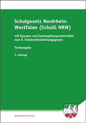 Buchcover Schulgesetz für Nordrhein-Westfalen (SchulG NRW)  | EAN 9783939248996 | ISBN 3-939248-99-1 | ISBN 978-3-939248-99-6