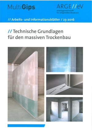 Buchcover Technische Grundlagen für den massiven Trockenbau | Dietmar Walberg | EAN 9783939268383 | ISBN 3-939268-38-0 | ISBN 978-3-939268-38-3