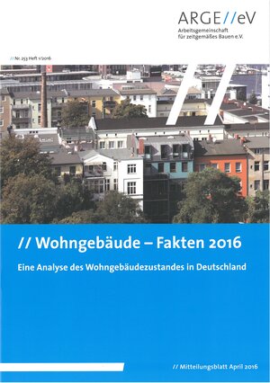 Buchcover Wohngebäude - Fakten 2016 | Dietmar Walberg | EAN 9783939268390 | ISBN 3-939268-39-9 | ISBN 978-3-939268-39-0