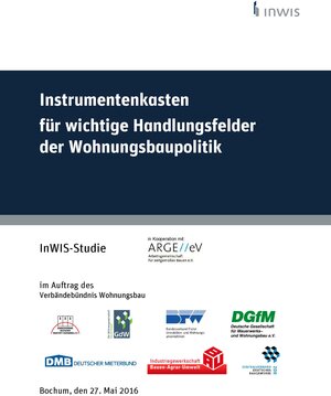 Buchcover Instrumentenkasten für wichtige Handlungsfelder der Wohnungsbaupolitik | Dietmar Walberg | EAN 9783939268406 | ISBN 3-939268-40-2 | ISBN 978-3-939268-40-6