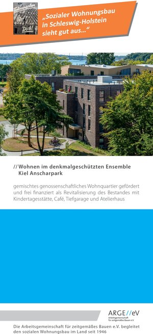 Buchcover Der soziale Wohnungsbau in Schleswig-Holstein - 2019 | Dietmar Walberg | EAN 9783939268536 | ISBN 3-939268-53-4 | ISBN 978-3-939268-53-6