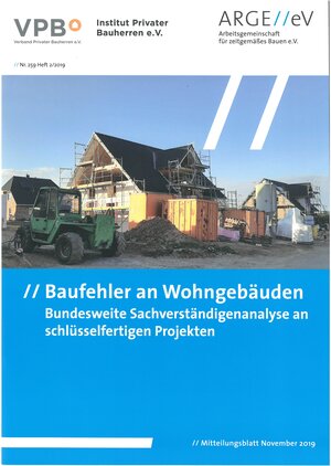 Buchcover Baufehler an Wohngebäuden | Dietmar Walberg | EAN 9783939268543 | ISBN 3-939268-54-2 | ISBN 978-3-939268-54-3