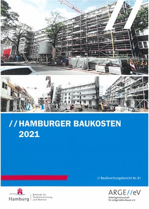 Buchcover Hamburger Baukosten 2021 | Dietmar Walberg | EAN 9783939268611 | ISBN 3-939268-61-5 | ISBN 978-3-939268-61-1