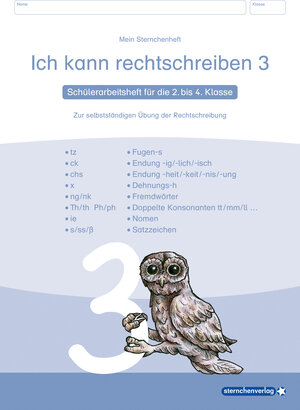 Buchcover Ich kann rechtschreiben 3 - Schülerarbeitsheft für die 2. bis 4. Klasse - neues Design | Katrin Langhans | EAN 9783939293125 | ISBN 3-939293-12-1 | ISBN 978-3-939293-12-5