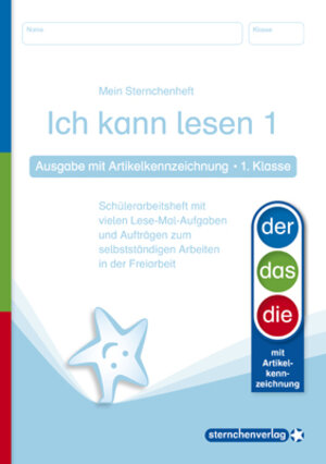 Buchcover Ich kann lesen 1 - Ausgabe mit Artikelkennzeichnung (DaZ) - 1. Klasse | Katrin Langhans | EAN 9783939293743 | ISBN 3-939293-74-1 | ISBN 978-3-939293-74-3