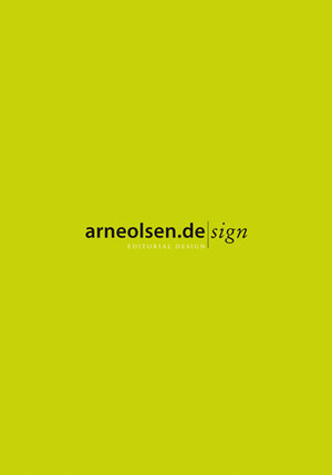 Buchcover arneolsen.design Editorial Design | Barbara Alms | EAN 9783939429609 | ISBN 3-939429-60-0 | ISBN 978-3-939429-60-9