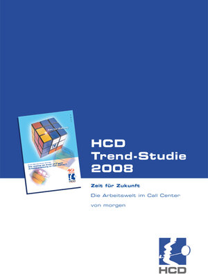 Buchcover HCD Trend-Studie 2008 | Sandra Stüve | EAN 9783939480068 | ISBN 3-939480-06-1 | ISBN 978-3-939480-06-8
