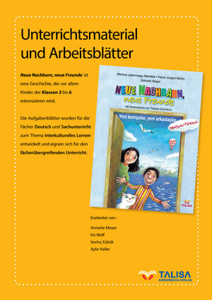 Buchcover Unterrichtsmaterial und Arbeitsblätter "Neue Nachbarn, neue Freunde" | Annette Meyer | EAN 9783939619215 | ISBN 3-939619-21-3 | ISBN 978-3-939619-21-5