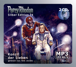 Buchcover Perry Rhodan Silber Edition (MP3-CDs) 74 - Konzil der Sieben | William Voltz | EAN 9783939648819 | ISBN 3-939648-81-7 | ISBN 978-3-939648-81-9