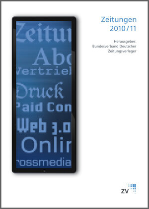 Buchcover Zeitungen / 2010/11  | EAN 9783939705109 | ISBN 3-939705-10-1 | ISBN 978-3-939705-10-9