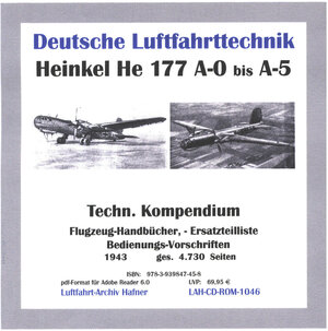 Buchcover Heinkel He 177 A-0 bis A-5, Kampfflugzeug und Bomber  | EAN 9783939847458 | ISBN 3-939847-45-3 | ISBN 978-3-939847-45-8
